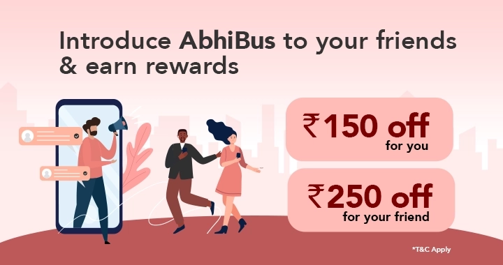 AbhiBus Referral Code Refer a Friend to AbhiBus Earn Rewards