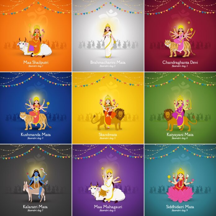 Navratri 2025 Colours With Date