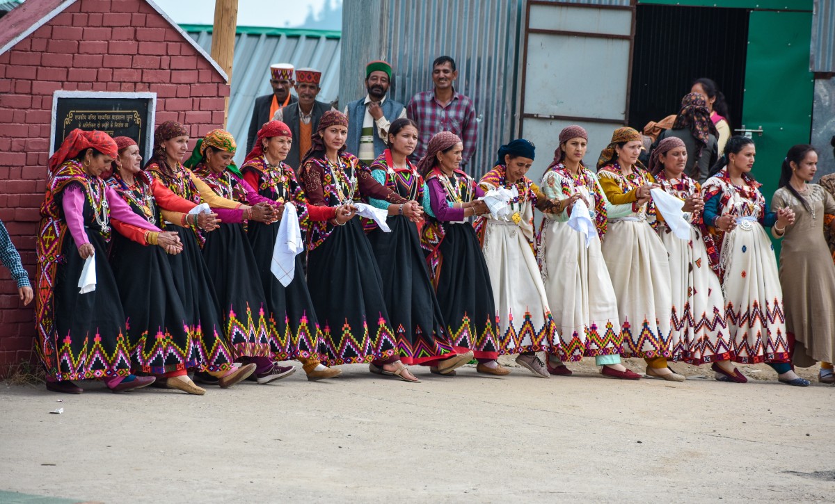 Kids in Traditional Himachal dress by pramodnikam - VIEWBUG.com